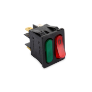 3GA1007 - Interruttore bipolare rosso 16A 250V