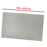 Foglio mica 500 x 400mm sp. 0,4 mm