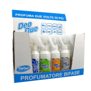 Deo due espositore profumatore bifase 24 x 100ml 4 fragranze