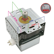 Magnetron adatto Lg attacchi 35x95mm